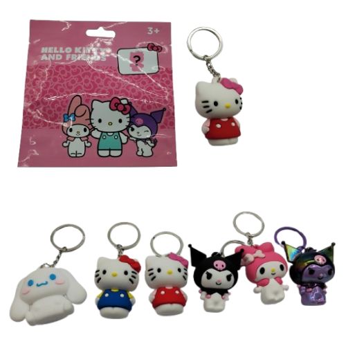 HELLO KITTY Portachiavi 3D 6cm In Blind Bag 6ass..x…x